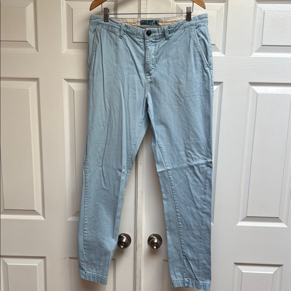 Superdry Men's Sky Blue Chinos